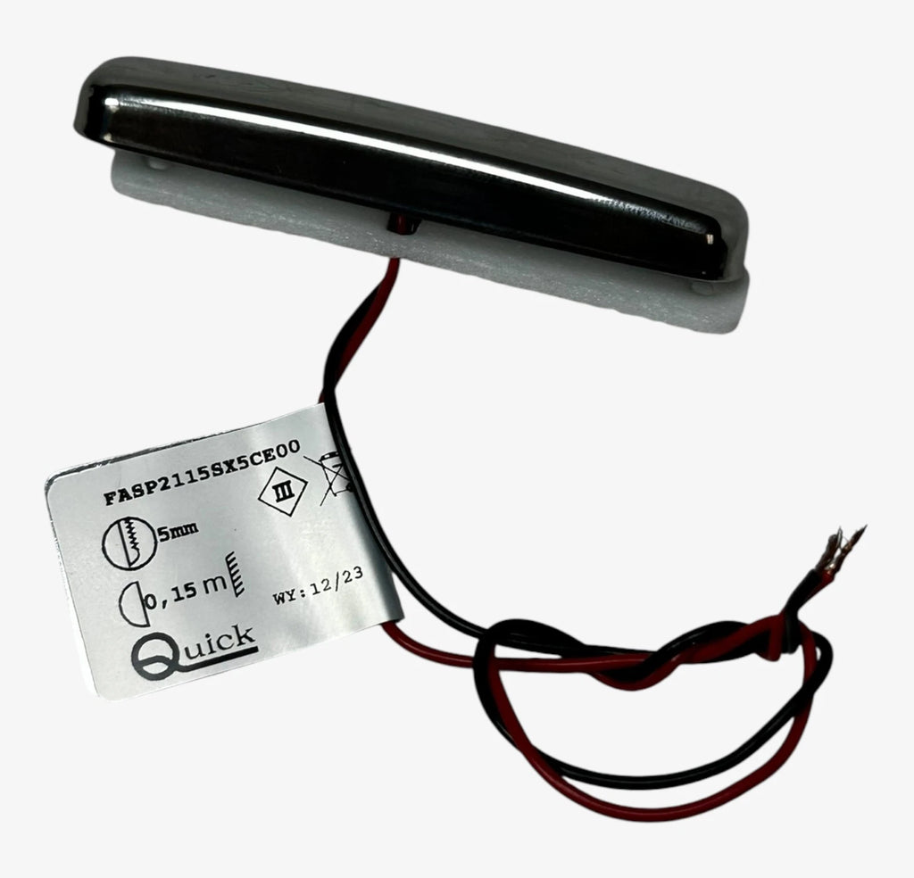 Blue LED Polished Light for Quick FASP2115SX5CE00 (10-30V)