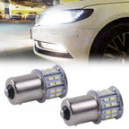 2X 1156 BA15S 50-SMD LED Light Bulbs for RV Interior Turn Signal Lamp