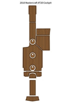 EVA Foam Cockpit Pad for Mastercraft XT20 (2018) - Faux Teak Decking Mat