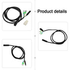 E-Bike Extension Cable for Bafang Hub Motors (Front/Rear)