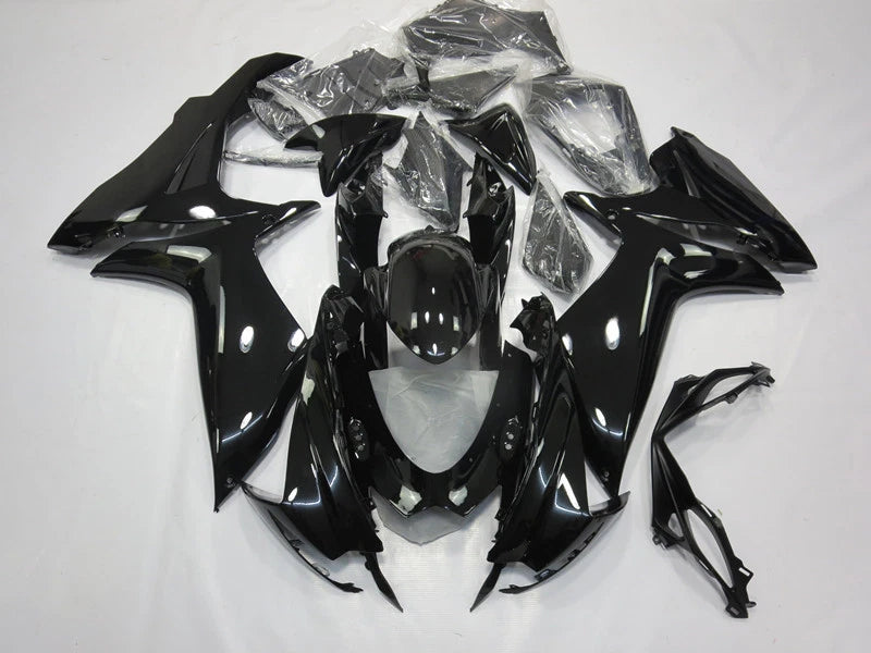 Gloss Black Fairing Kit for Suzuki GSXR 600 750 (2011–2025)