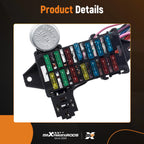 14 Circuit Complete Wiring Set for Rod Street Rod Muscle Car (12V)