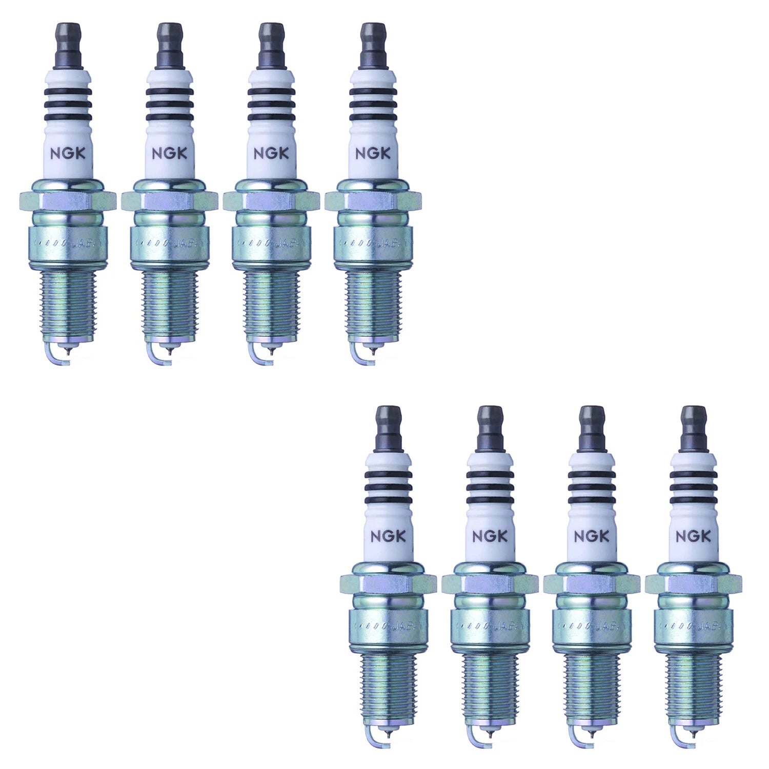 Set of 8 NGK Iridium IX Spark Plugs 7214 for Bel Air Camaro Impala Cuda V8