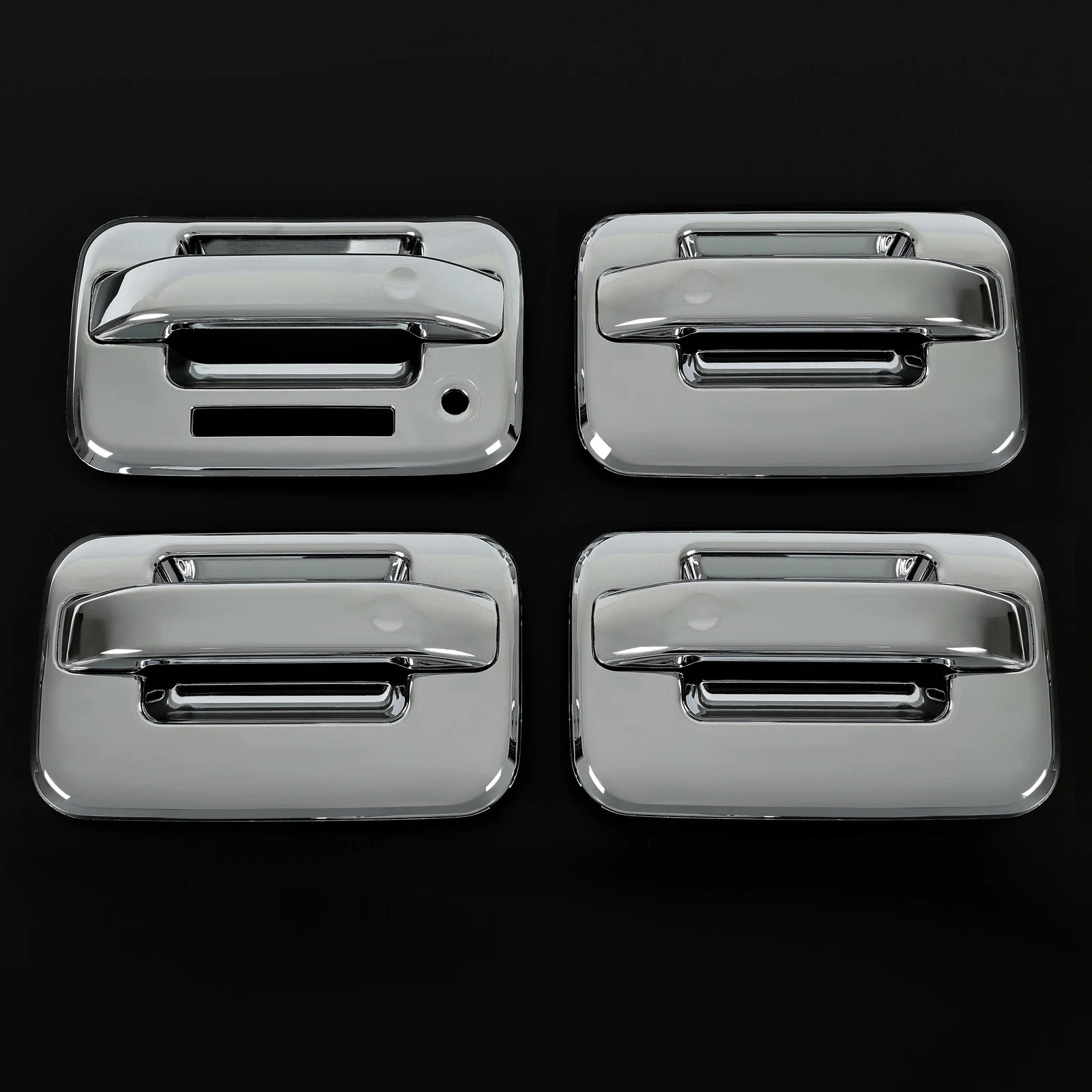 Set of 4 Chrome Door Handle Tailgate Covers for Ford F-150 (2004-2014)
