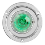 LED Flange Bezel Mount Clear Lens for Classic Watermelon Light Green (—)