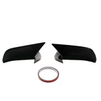 Set of 2 Door Mirror Caps for Ford Mustang (2015–2023) Black ABS