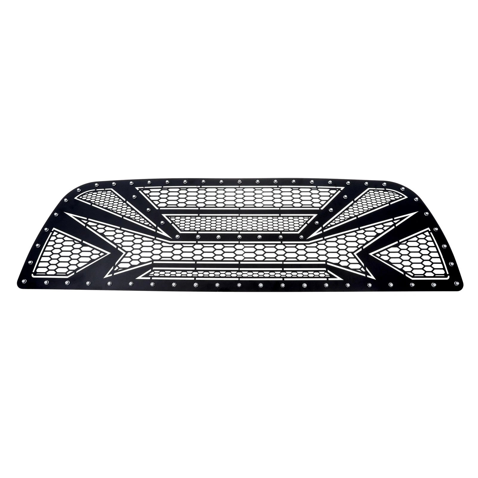 Stainless Black Laser Cut Grille Insert for Ram 2500 3500 (2013–2018)