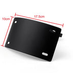 Curved Side Mount License Plate Bracket for Yamaha R1 (2004–2014) UE