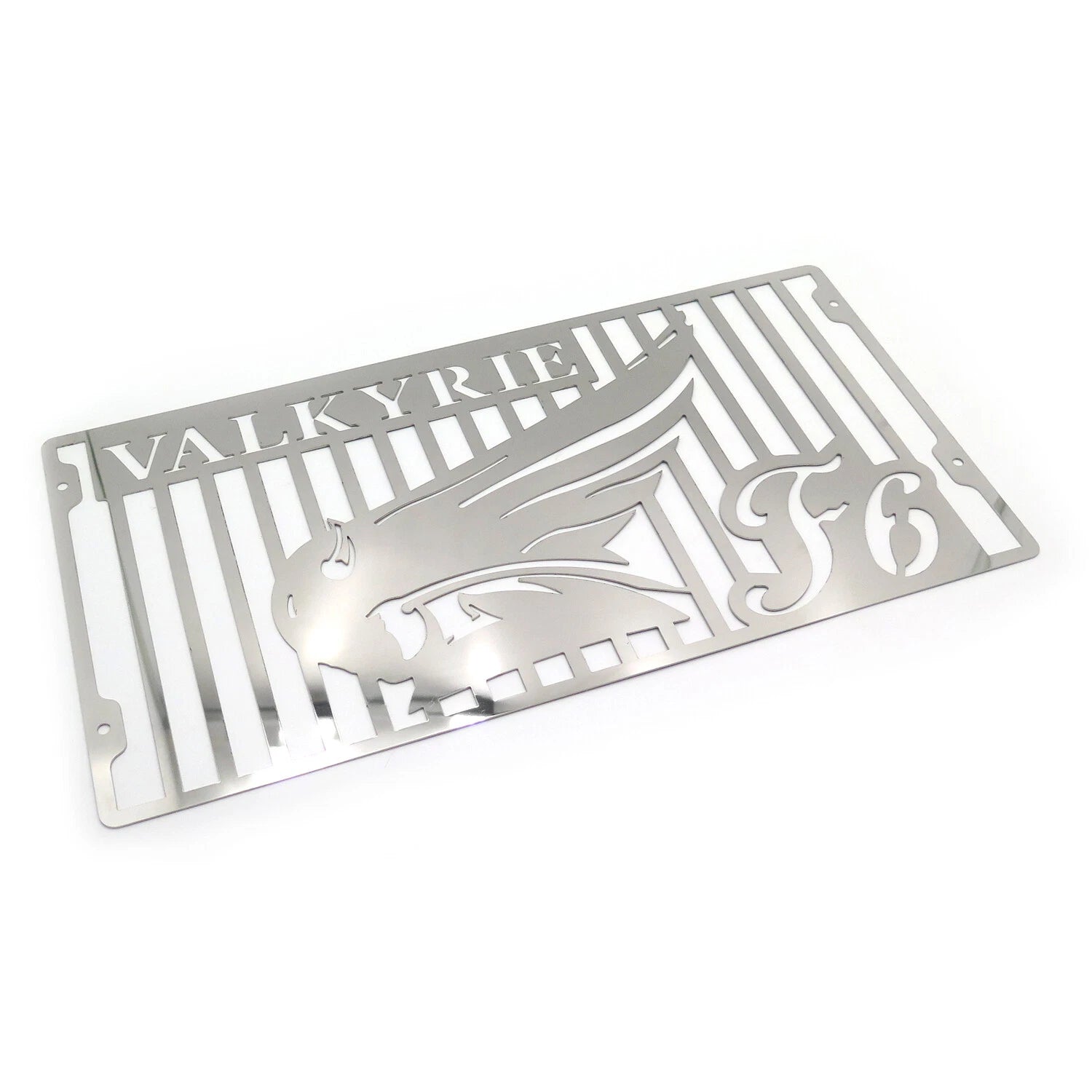 Stainless Radiator Grille Guard Cover for Honda Valkyrie GL1500 (1997–2003) Chrome