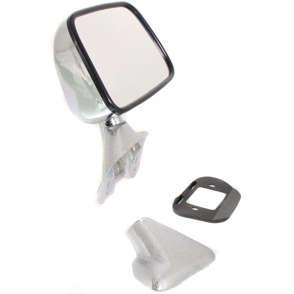 Chrome Side View Mirrors Pair for Toyota Pickup Truck 4Runner (1987–1988)