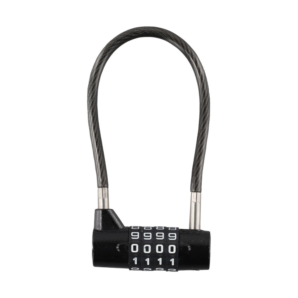 Zinc Alloy Password Lock with Steel Cable for Gym Lockers (2023)