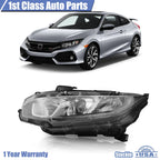 LED DRL Headlight Lamp for Honda Civic (2016–2021) Left Driver Side