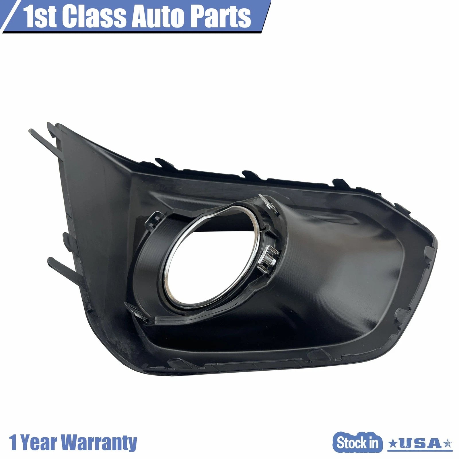 Left Fog Light Bezel with Chrome for Subaru Impreza (2012-2014)
