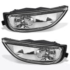 Clear Lens Front Bumper Fog Lights for Corolla (2001–2002) - Pair with Bulbs