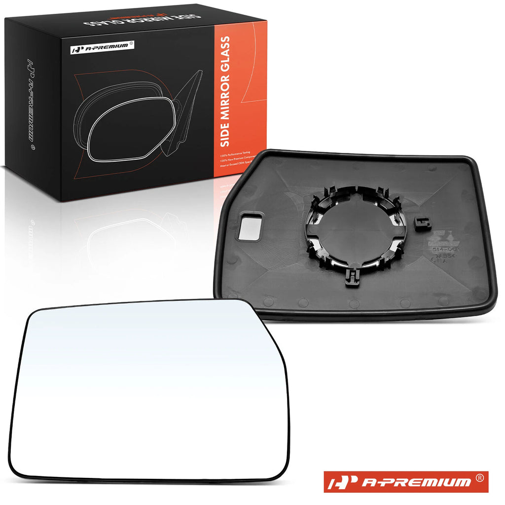 Passenger Manual Mirror Glass for Ford F-150 (2004–2010)