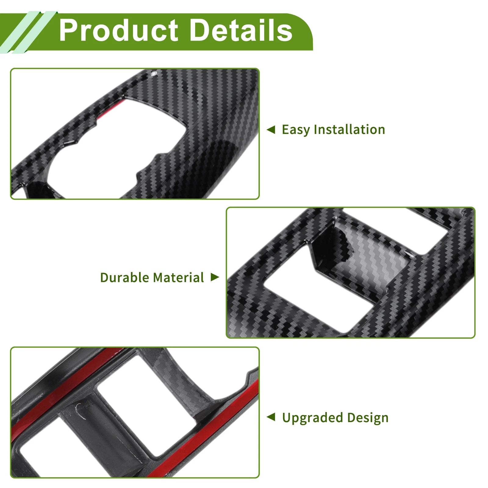 Set of 4 Window Switch Bezel Covers for Ford Ranger (KT14)