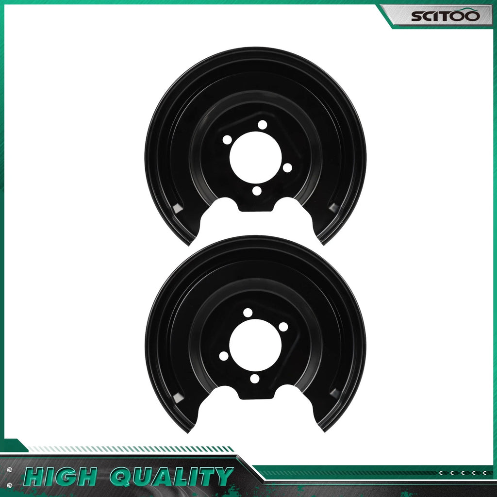 Set of 2 Rear Brake Backing Plates for Toyota Prius (2001–2009) 47881-12071 47882-12071