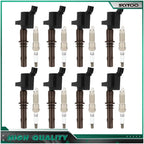 Ignition Coils & Spark Plugs for Ford F150 Expedition Explorer Mustang