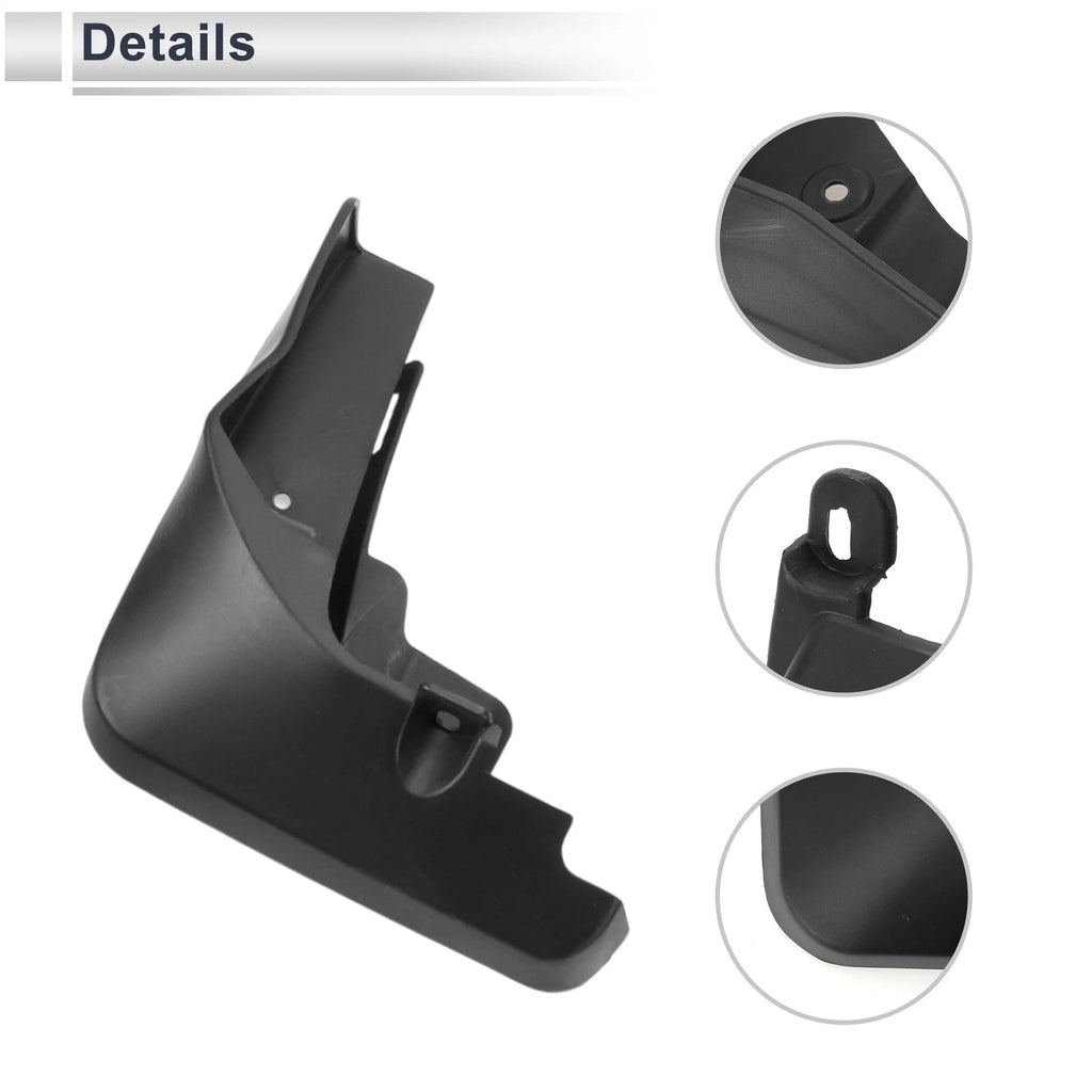 Set of 2 Mud Flaps Splash Guards for Audi Q2L (2018–2022)