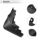Set of 2 Mud Flaps Splash Guards for Audi Q2L (2018–2022)