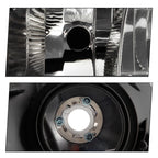 Halogen Headlight for Ford Transit 150/250/350/350HD (2015–2022) W/Bulb Black