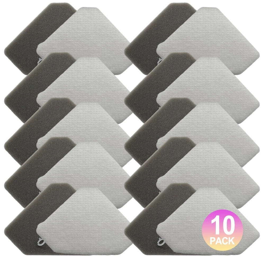 Set of 4 Washable Foam & Felt Filters for Shark Model