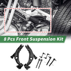 8 Pcs Front Lower Control Arms for Ford Edge (2007–2014) No.K620486/K620487/ES800473