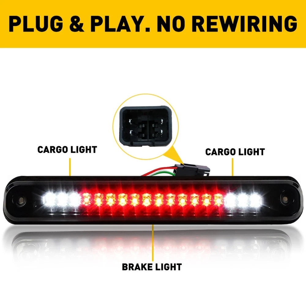 Smoke LED Third Brake Light for GMC Sierra C/K 1500 (1988–1998)