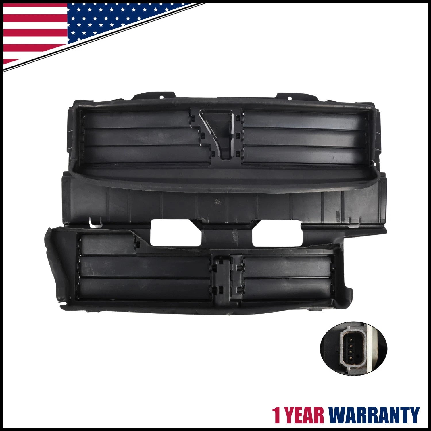 Front Radiator Shutter Assembly with Motor for Lincoln MKZ (2017–2020) HP5Z-8475-A