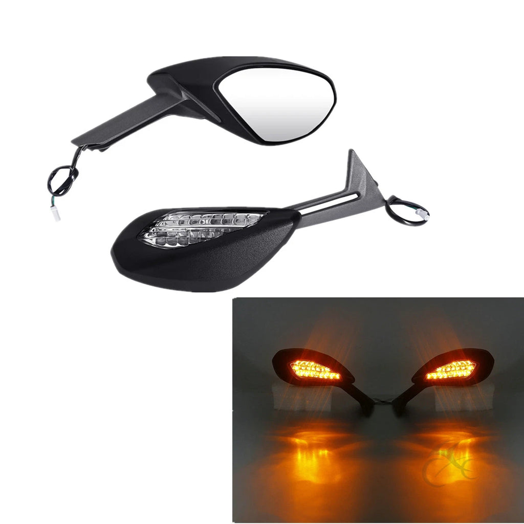 Turn Signal Light Mirrors for Ducati 1299 Panigale (2015–2018), 959 (2015–2020), 1199 R (2017)