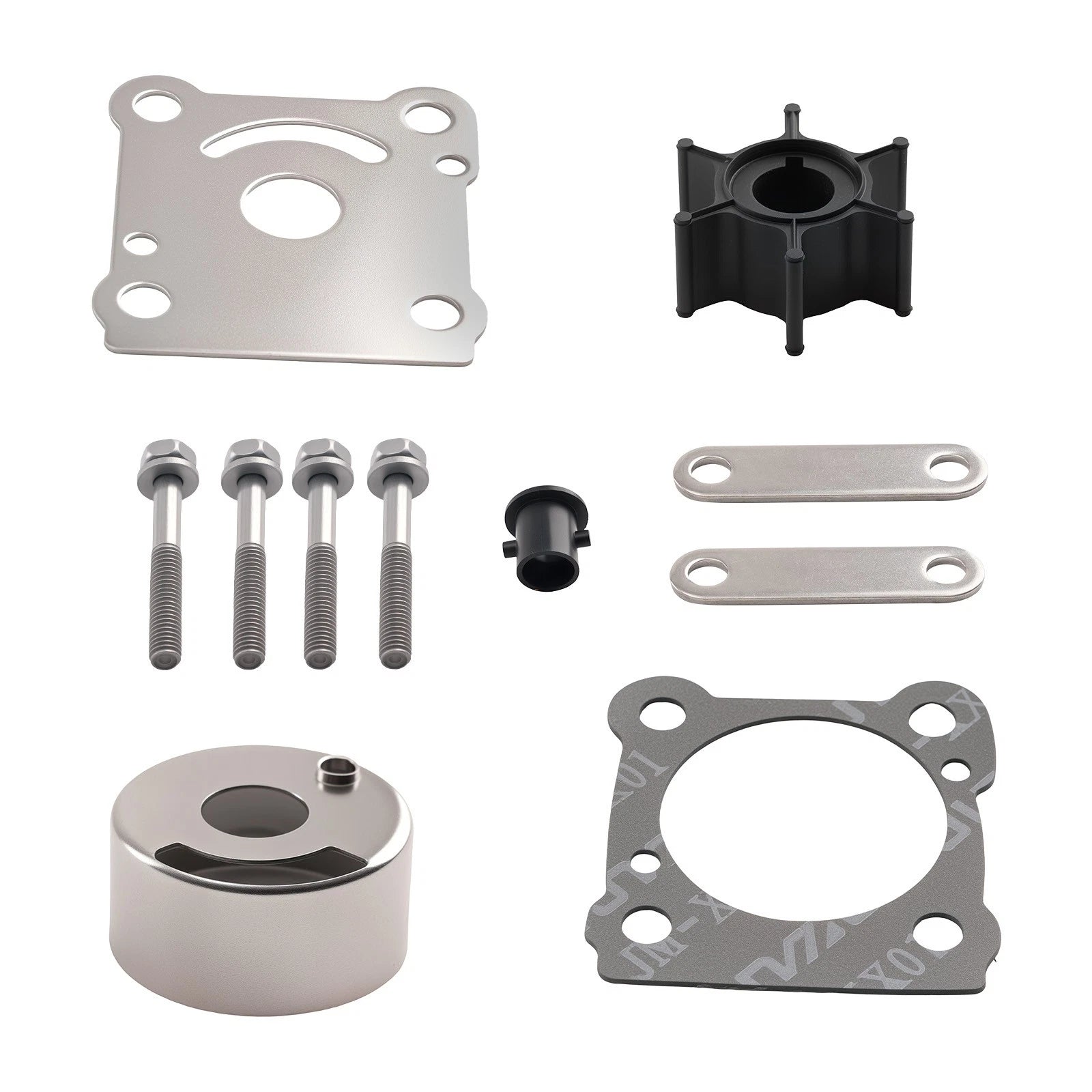 Impeller Gasket Seal Kit for Yamaha 6HP 8HP (1984–2009) 6G1-W0078-00