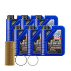 6L Liqui Moly Synthoil Premium SAE 5W-40 Oil Change Kit for Audi 3.0/3.2L (2000–2023)