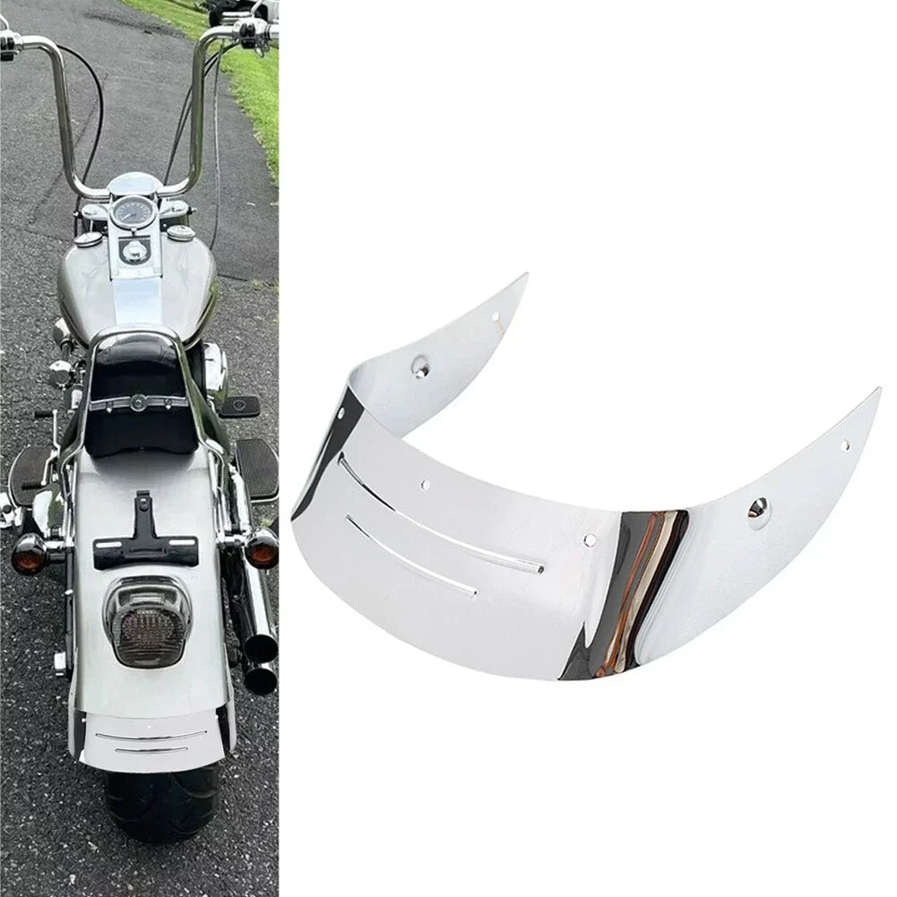 Ribbed Rear Mudguard Trim for Harley Fat Boy Anniversary FLSTFI FLSTF (2000-2017)