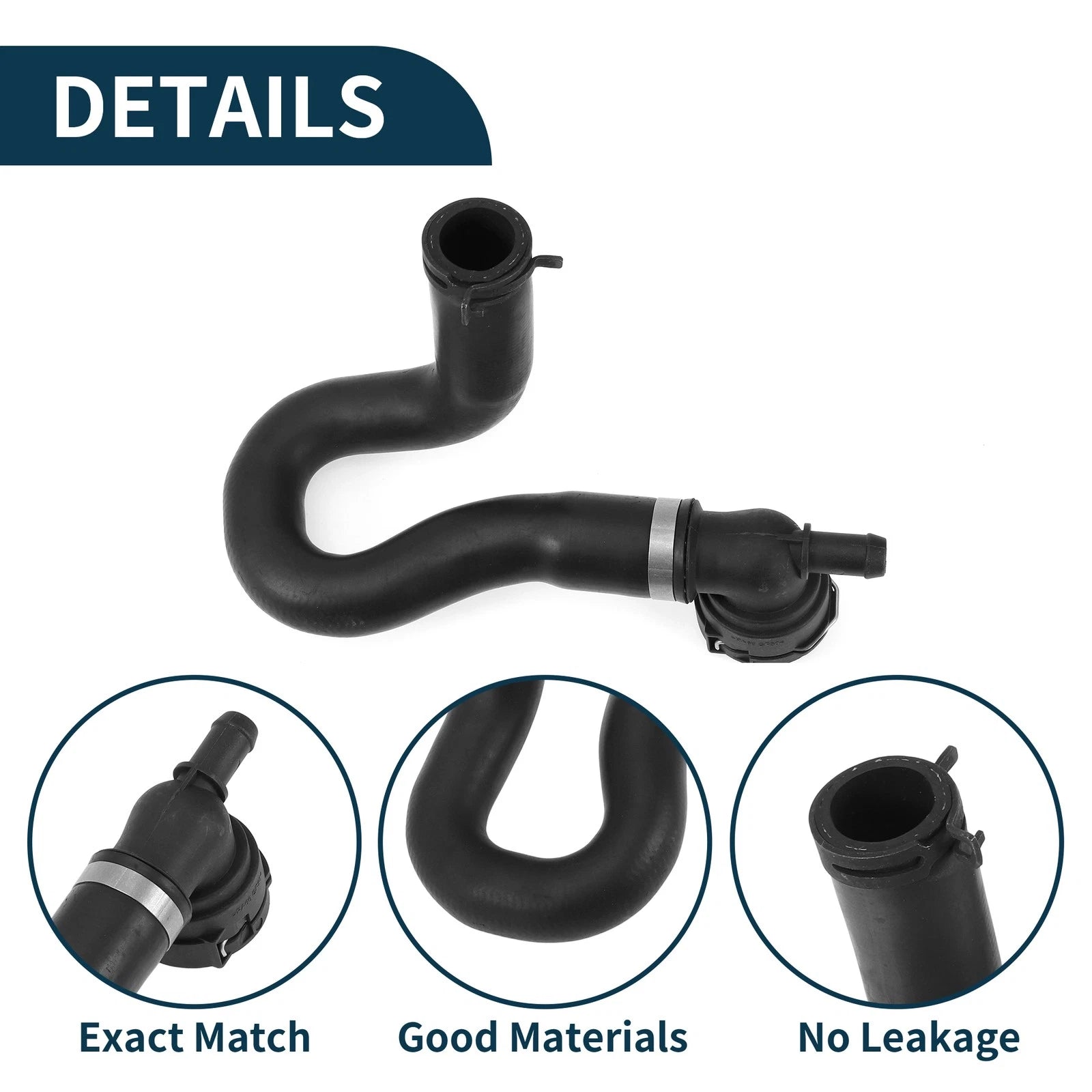 Radiator Hose Water Tank Drain Pipe for Ford Escape (2013–2019) No.CV618286FC