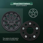 4X 1" Hub Centric Wheel Spacers 5x108 12x1.5 for Ford Thunderbird Escape (2000–2005)