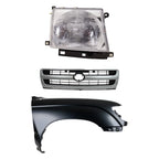 Fender Kit for Toyota Tacoma RWD (1997–2000) Primed with Emblem Provision
