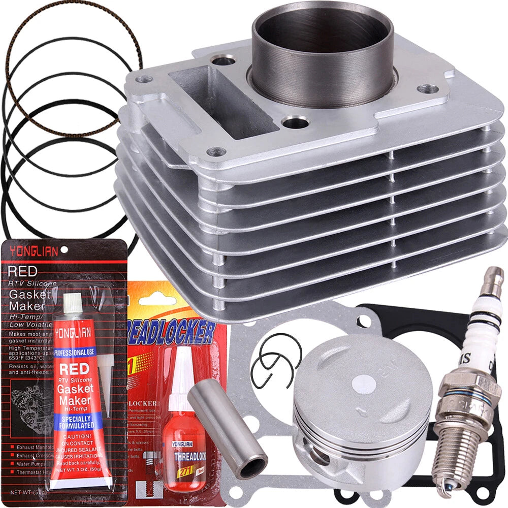 Top End Rebuild Kit with Cylinder Piston Gasket for Yamaha TTR125 (2000–2005)