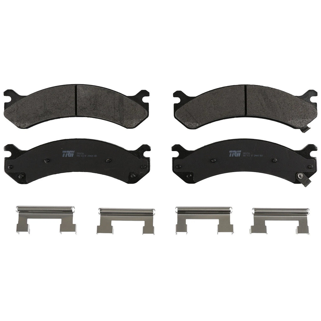 Front Brake Kit 305mm Rotors TRW Metallic Pads for Silverado Sierra 1500 (2007–2013)