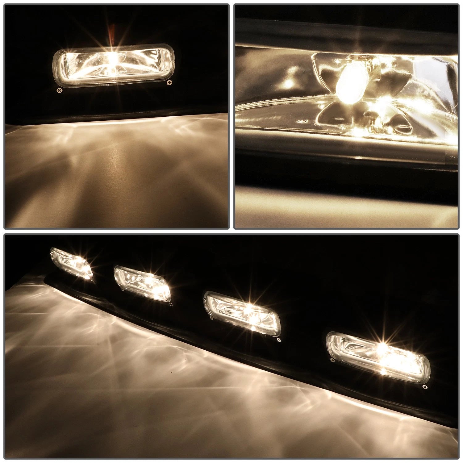 4X Off-Road Roof Mounted Fog Lights for