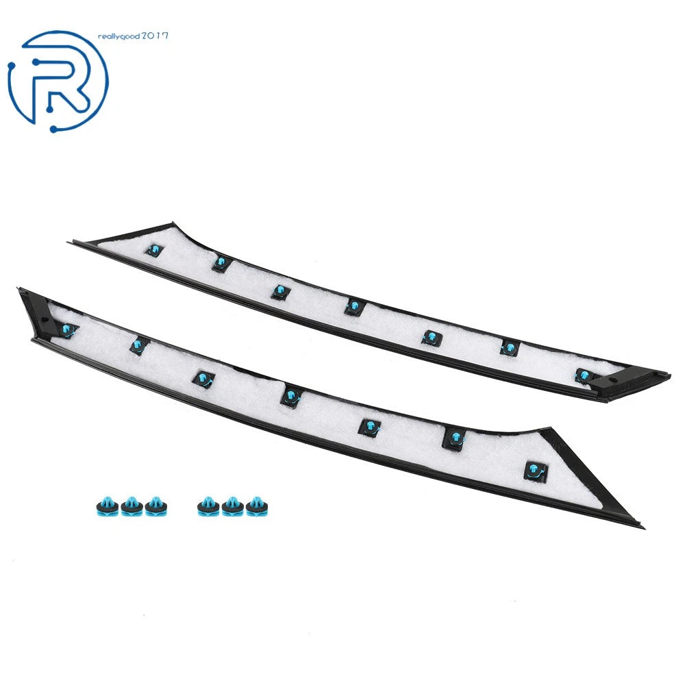 Set of 2 Clip-On Windshield Trim for Ford Flex (2009-2018)