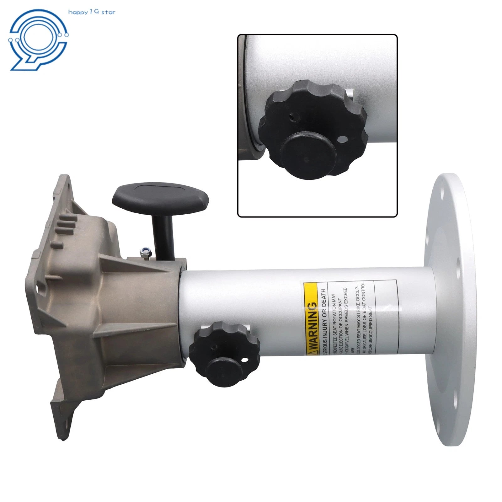 Adjustable Boat Seat Pedestal for Boat (13"-19" Height)