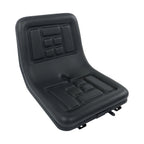 Universal Compact High Back Lawn Tractor Seat with Mounting Bolt Patterns