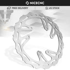 Front Brake Disc Rotor 240mm for Honda CRF250R CRF450R CRF450X (2004–2017)