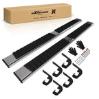 Non-Slip Nerf Bar Side Steps for Chevy Silverado GMC Sierra (2001–2013)