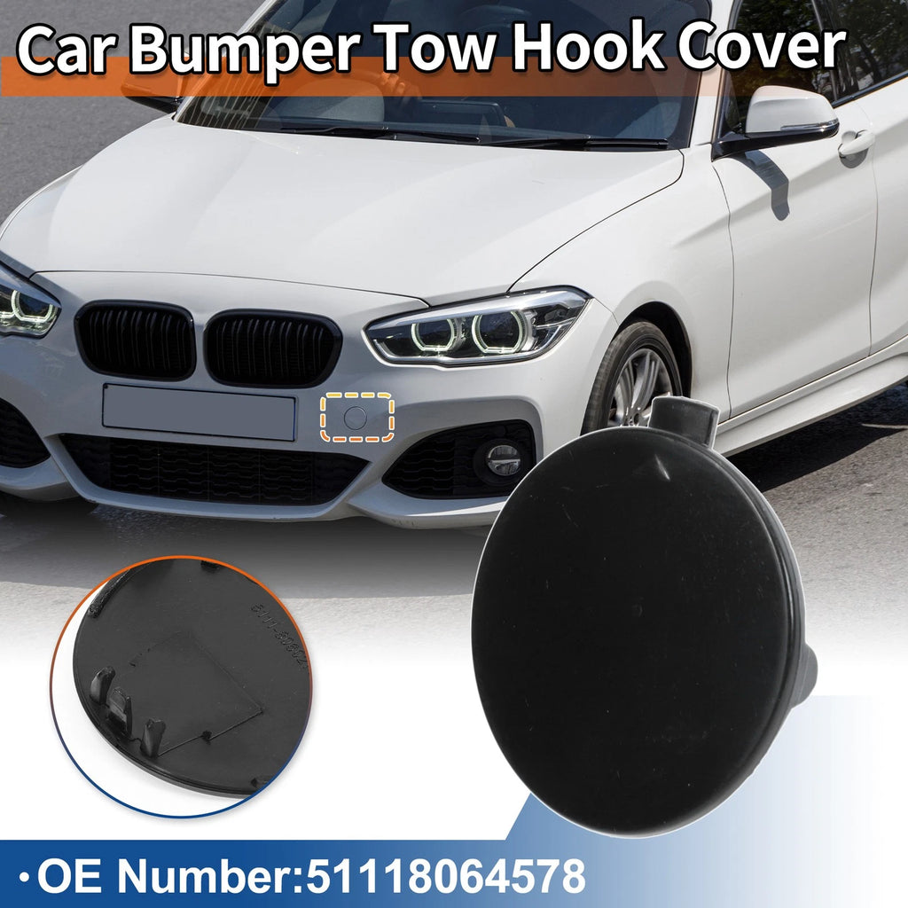 Tow Hook Cover for BMW 1 Series F20 (2012–2019) No. 51118064578 Unpainted