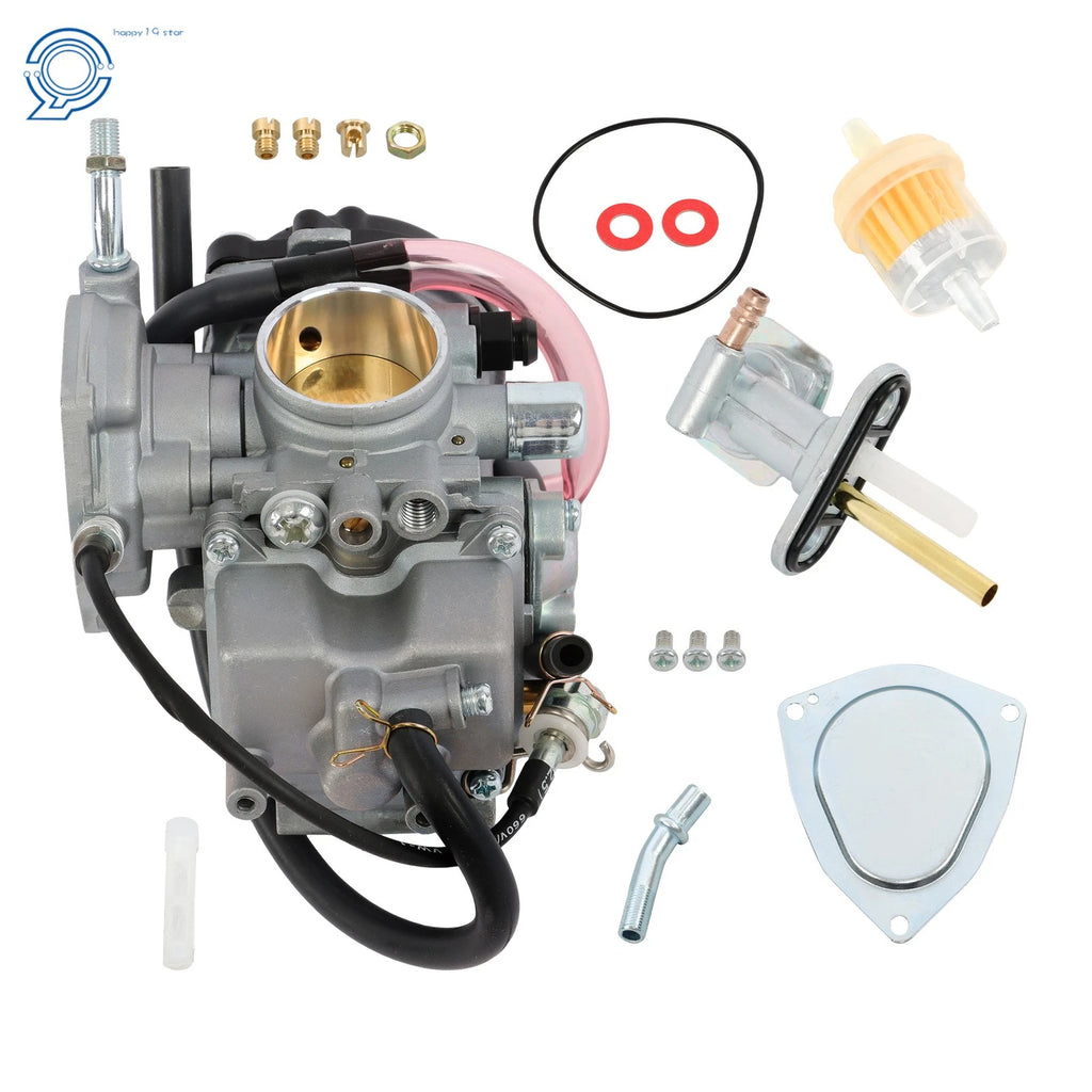 Carburetor Kit for Yamaha Big Bear Wolverine Kodiak Grizzly 250 350 400 450 (2000–2006)