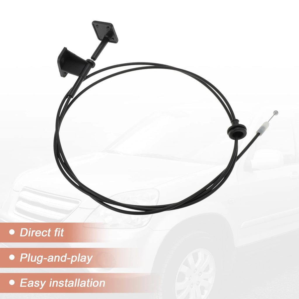 Hood Latch Release Cable w/ Handle for Honda CR-V (2002–2006) No. 74130S9AA01ZA