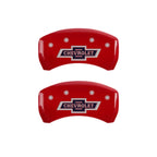 Red Caliper Covers Set of 4 Engraved for 2021–2023 Chevy Traverse