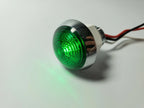 LED Marker Light Mini Moon Chrome Bezel for Pair 1.25 Inch Dual Function