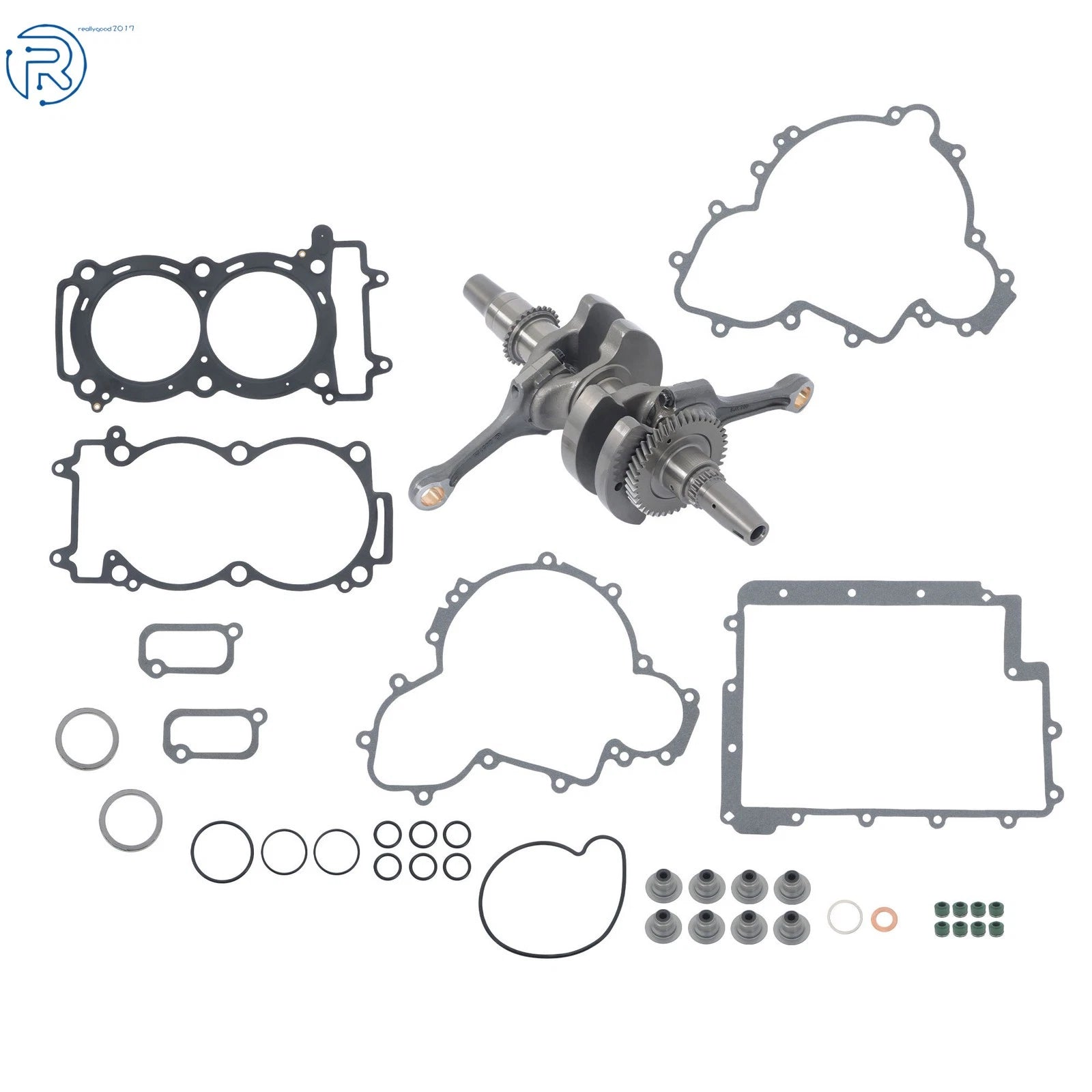 Engine Crankshaft Gaskets Seals Rebuild Kit for Polaris Ranger XP 900 (2013–2020)